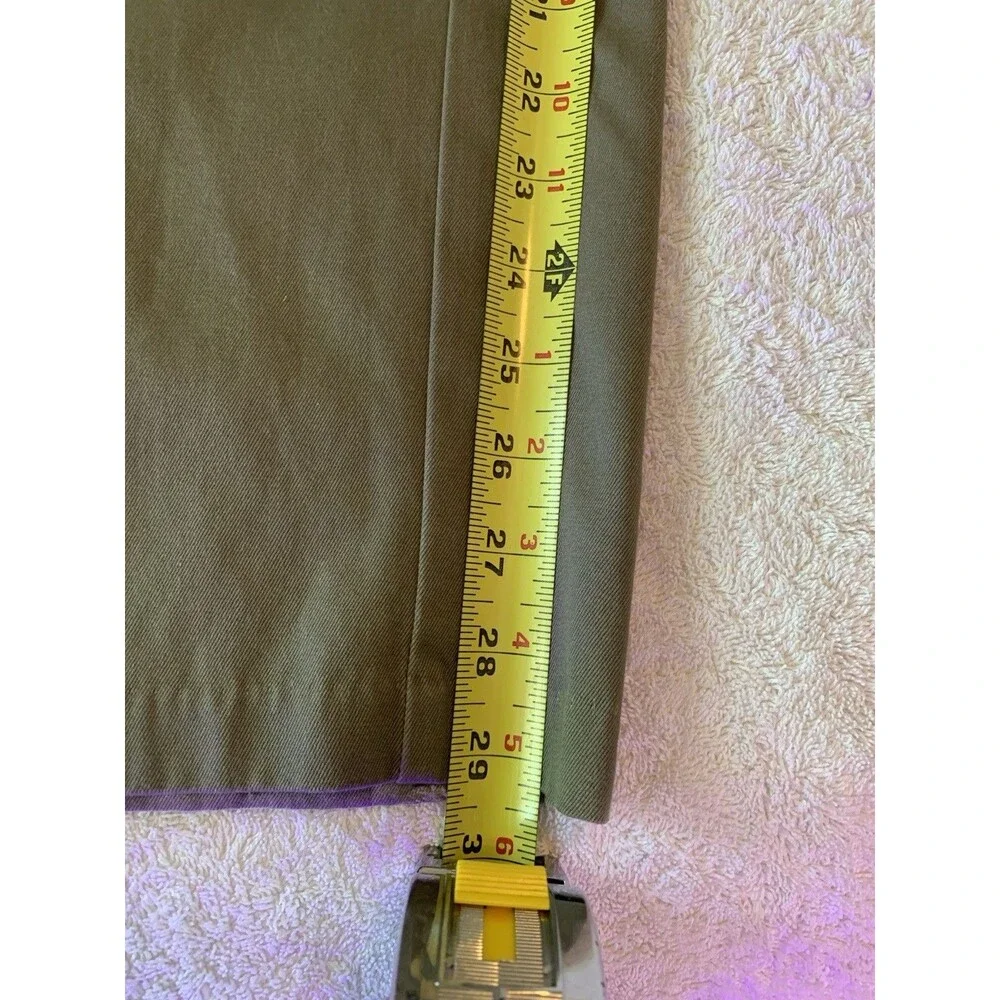 Dockers  Straight Fit  Pants Men's Size 40X30 Olive Green Business Casual